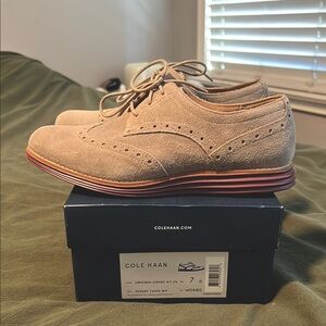 Cole Haan Original Grand Wingtip Oxford Suede